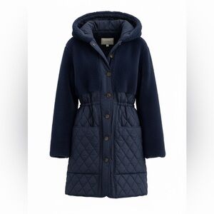 Rare Chloe Navy Teddy Jacket